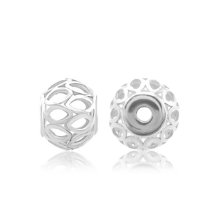 ITI NYC Fancy Beads in Sterling Silver (8.9 x 7.1 mm)