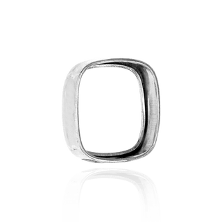 ITI NYC Cushion Low Bezels in Sterling Silver (12.00 x 12.00 mm - 16.00 x 14.00 mm)