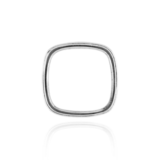 ITI NYC Cushion Low Bezels in Sterling Silver (12.00 x 12.00 mm - 16.00 x 14.00 mm)