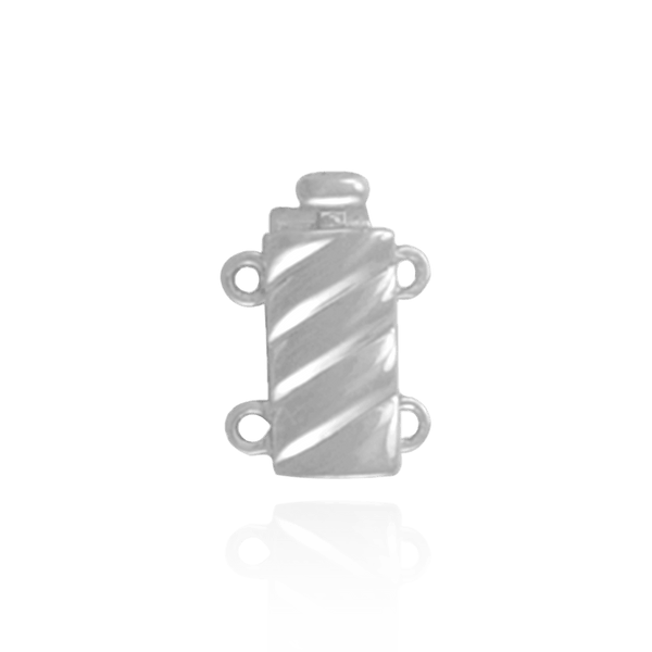 ITI NYC Bayonet Pearl Clasps with Diamond Cut Accents (11 mm - 18 mm)