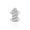 ITI NYC Bayonet Pearl Clasps with Diamond Cut Accents (11 mm - 18 mm)