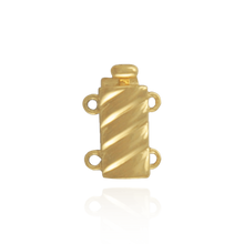 Load image into Gallery viewer, ITI NYC Bayonet Pearl Clasps with Diamond Cut Accents (11 mm - 18 mm)
