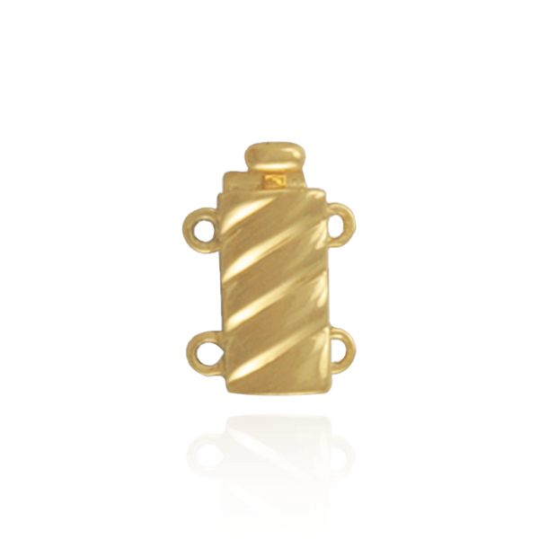 ITI NYC Bayonet Pearl Clasps with Diamond Cut Accents (11 mm - 18 mm)