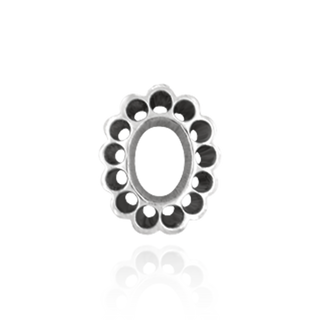 ITI NYC Oval Cluster Bezel Tops (7.00 x 5.00 mm)