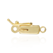 Load image into Gallery viewer, ITI NYC Box Clasps with Rings (3 mm - 4 mm)
