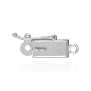 ITI NYC Box Clasps with Rings (3 mm - 4 mm)