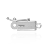 ITI NYC Box Clasps with Rings (3 mm - 4 mm)