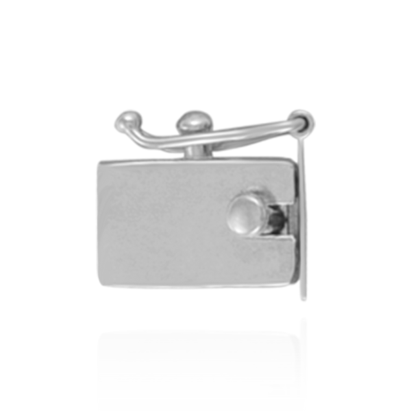 ITI NYC Heavy Box Clasps with Push Button and Safety (6.5 mm - 10 mm)