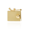 ITI NYC Heavy Box Clasps with Push Button and Safety (6.5 mm - 10 mm)