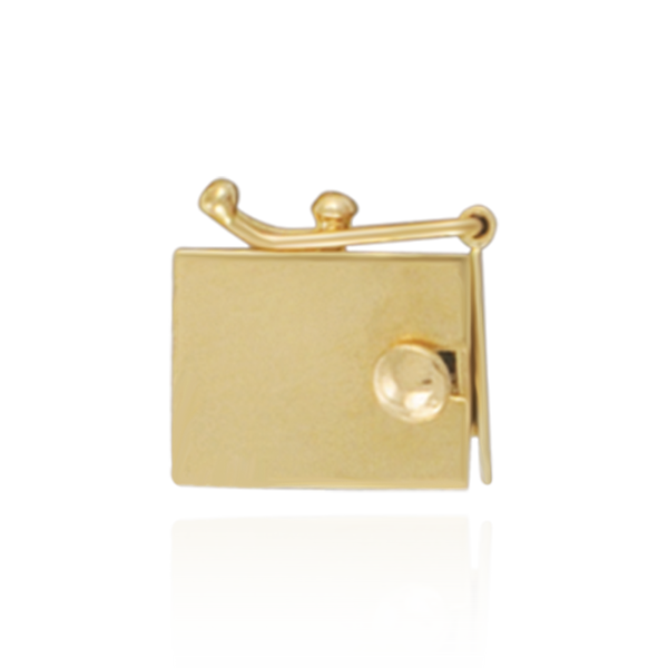 ITI NYC Heavy Box Clasps with Push Button and Safety (6.5 mm - 10 mm)