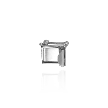 ITI NYC Open Top Box Clasps with Safety (3.25 mm - 30 mm)