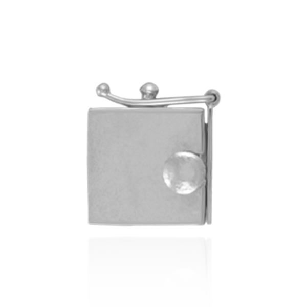 ITI NYC Heavy Box Clasps with Push Button and Safety (6.5 mm - 10 mm)
