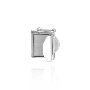 ITI NYC Open Top Box Clasps with Safety (3.25 mm - 20 mm)