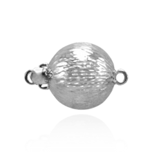 Load image into Gallery viewer, ITI NYC Bead Pearl Clasp with Diamond Cut Surface (9 mm-12 mm)
