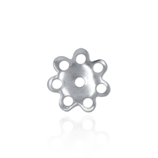 ITI NYC Fancy Cap Ends in Sterling Silver