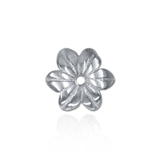 ITI NYC Fancy Cap Ends in Sterling Silver