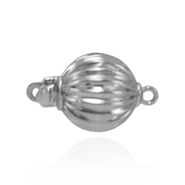 ITI NYC Corrugated Bead Pearl Clasps (6 mm-11 mm)