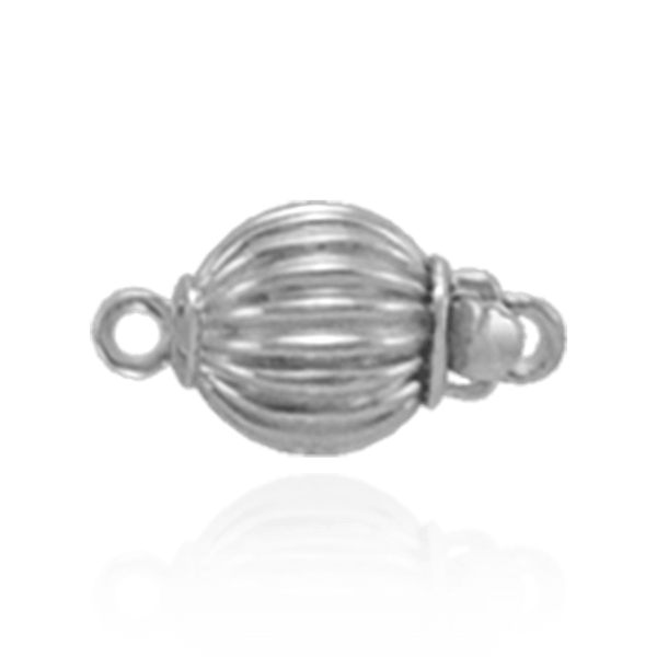 ITI NYC Corrugated Bead Pearl Clasps (6 mm-11 mm)