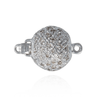 ITI NYC Bead Pearl Clasps with Stardust Diamonds (11 mm)