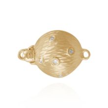 Load image into Gallery viewer, ITI NYC Bead Pearl Clasps with Diamonds (9 mm-12 mm)
