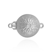 Load image into Gallery viewer, ITI NYC Bead Pearl Clasps with Diamonds in Center (11.5 mm)
