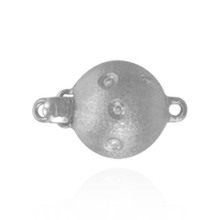 Load image into Gallery viewer, ITI NYC Bead Pearl Clasps with Diamonds (10 mm-12 mm)
