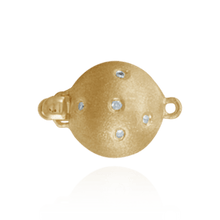 Load image into Gallery viewer, ITI NYC Bead Pearl Clasps with Diamonds (10 mm-12 mm)
