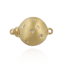 Load image into Gallery viewer, ITI NYC Bead Pearl Clasps with Diamonds (10 mm-12 mm)
