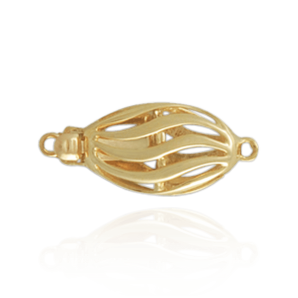 ITI NYC Oval Bead Pearl Clasp (20 mm)