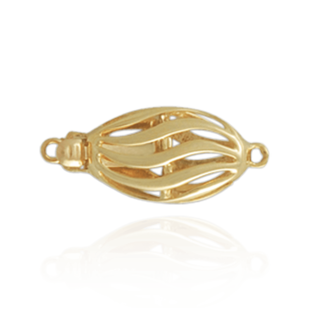 ITI NYC Oval Bead Pearl Clasp (20 mm)