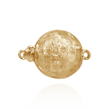 Load image into Gallery viewer, ITI NYC Bead Pearl Clasp with Diamond Cut Surface (10 mm-12 mm)
