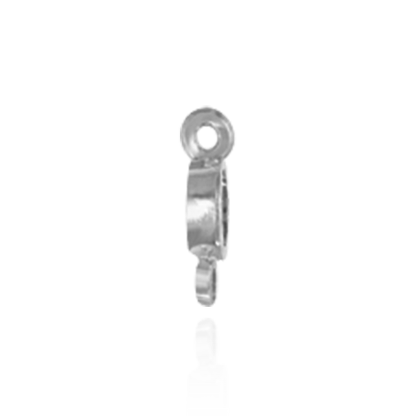 ITI NYC Round Bezel with Rings in Sterling Silver (2.50 mm - 4.00 mm)