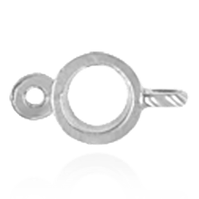 Load image into Gallery viewer, ITI NYC Round Bezel with Rings in Sterling Silver (2.50 mm - 4.00 mm)
