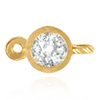 ITI NYC Round Bezel with Rings in 14K Gold (2.50 mm - 4.00 mm)