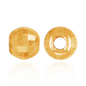 ITI NYC Mirror Round Beads in Gold (2.5 mm - 6 mm)