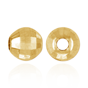 ITI NYC Mirror Round Beads in Gold (2.5 mm - 6 mm)