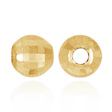 Load image into Gallery viewer, ITI NYC Mirror Round Beads in Gold (2.5 mm - 6 mm)
