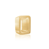 ITI NYC Emerald Shape High Bezel Setting in 14K Gold (5.00 x 3.00 mm - 14.00 x 10.00 mm)