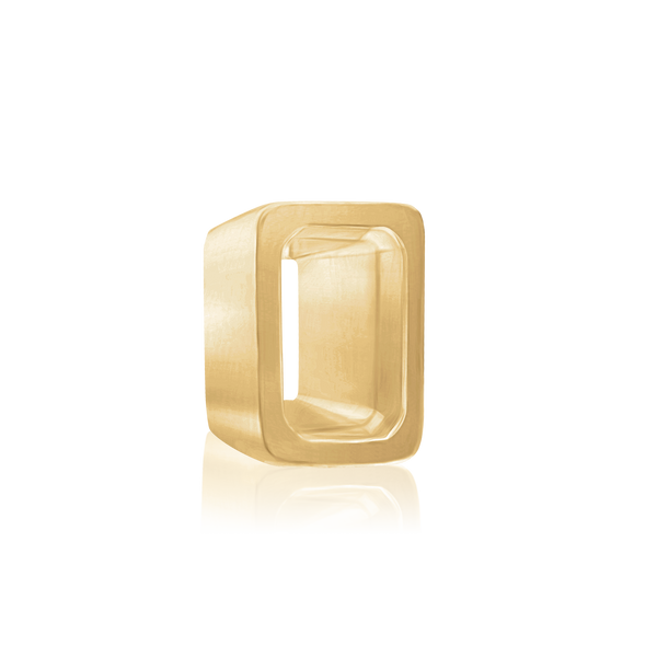 ITI NYC Emerald Shape High Bezel Setting in 14K Gold (5.00 x 3.00 mm - 14.00 x 10.00 mm)