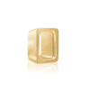 ITI NYC Emerald Shape High Bezel Setting in 14K Gold (5.00 x 3.00 mm - 14.00 x 10.00 mm)