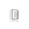 ITI NYC Emerald Shape High Bezel Setting in Sterling Silver (5.00 x 3.00 mm - 14.00 x 10.00 mm)