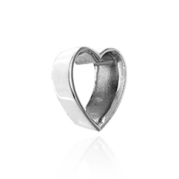 ITI NYC Heart Shape Tapered Bezels in 14K Gold (3.50 x 3.00 mm - 8.75 x 8.75 mm)