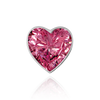 ITI NYC Heart Shape Tapered Bezels in Sterling Silver (3.50 x 3.00 mm - 8.75 x 8.75 mm)
