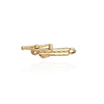 ITI NYC Twisted Barrel Clasps (2 mm - 4 mm)