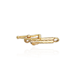 ITI NYC Twisted Barrel Clasps (2 mm - 4 mm)