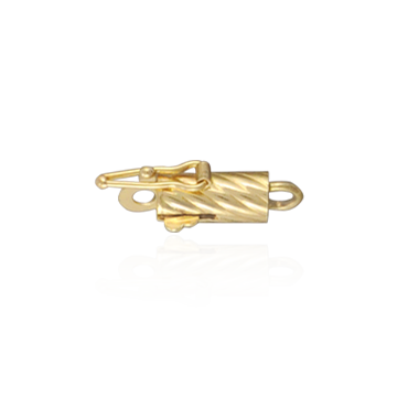 ITI NYC Twisted Barrel Clasps (2 mm - 4 mm)