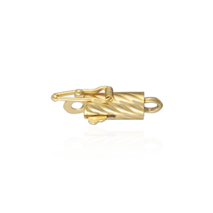 ITI NYC Twisted Barrel Clasps (2 mm - 4 mm)