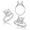 ITI NYC Oval 4 Prong Lucida Solitaire