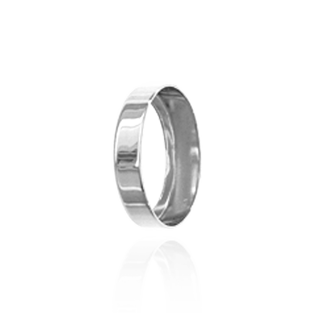 ITI NYC Oval Low Bezels in Sterling Silver (5.00 x 3.00 mm - 20.00 x 15.00 mm)