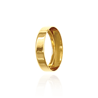 ITI NYC Oval Low Bezels in 14K Gold (5.00 x 3.00 mm - 20.00 x 15.00 mm)